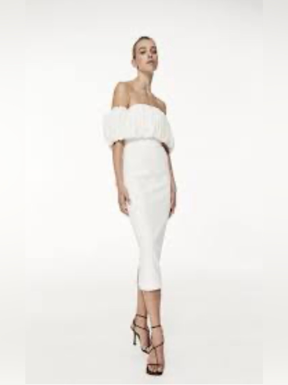 RACHEL GILBERT Sz 10 Harley Dress in Ivory NEW WITH TAGS